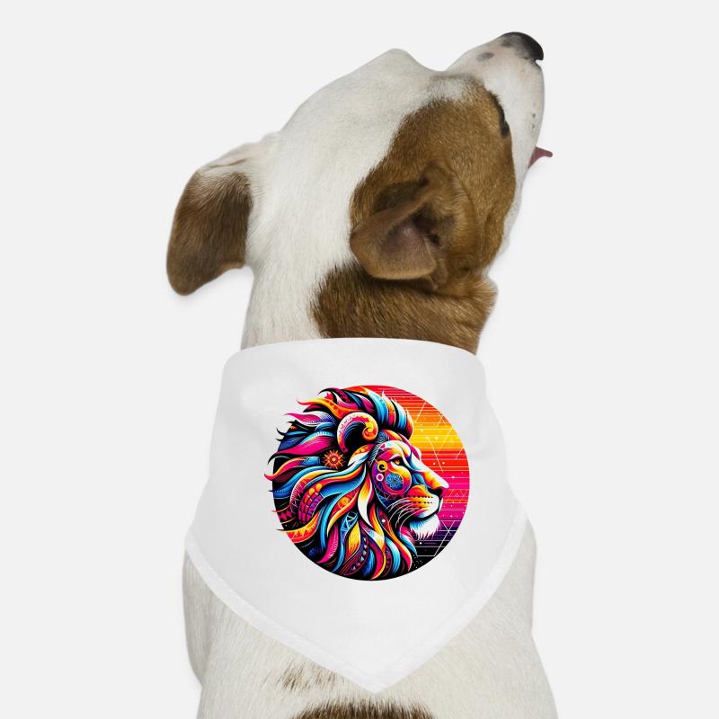 Lion Bandana pour chien