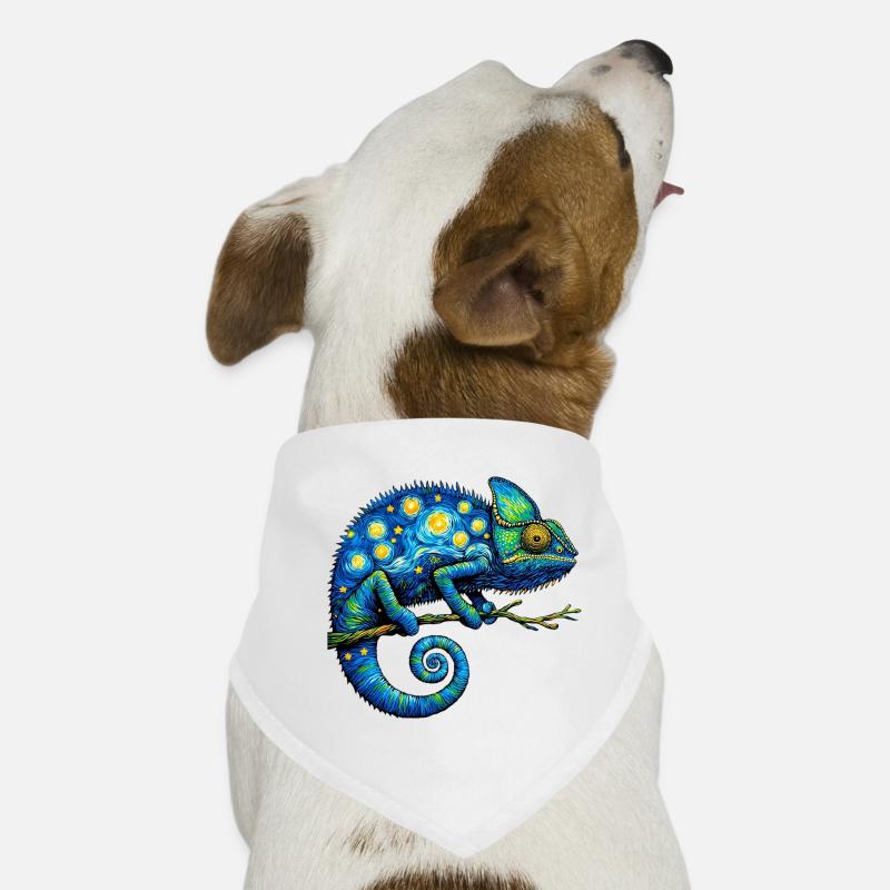 Caméléon Bandana pour chien