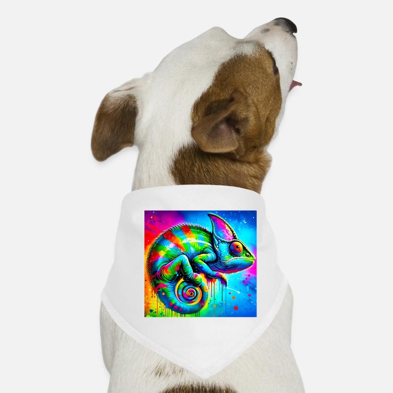 chameleon Dog Bandana