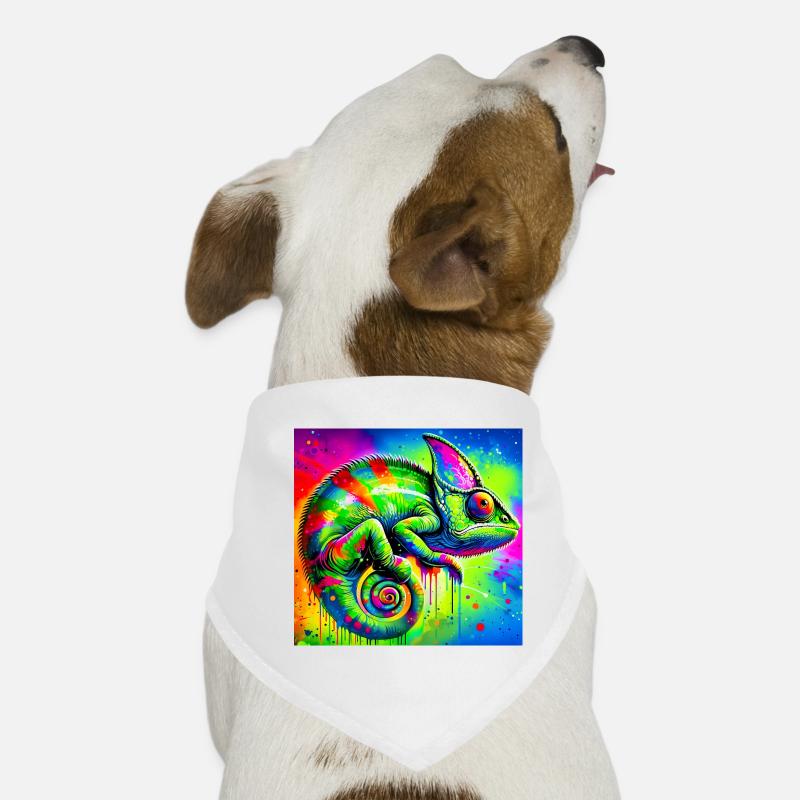 chameleon Dog Bandana