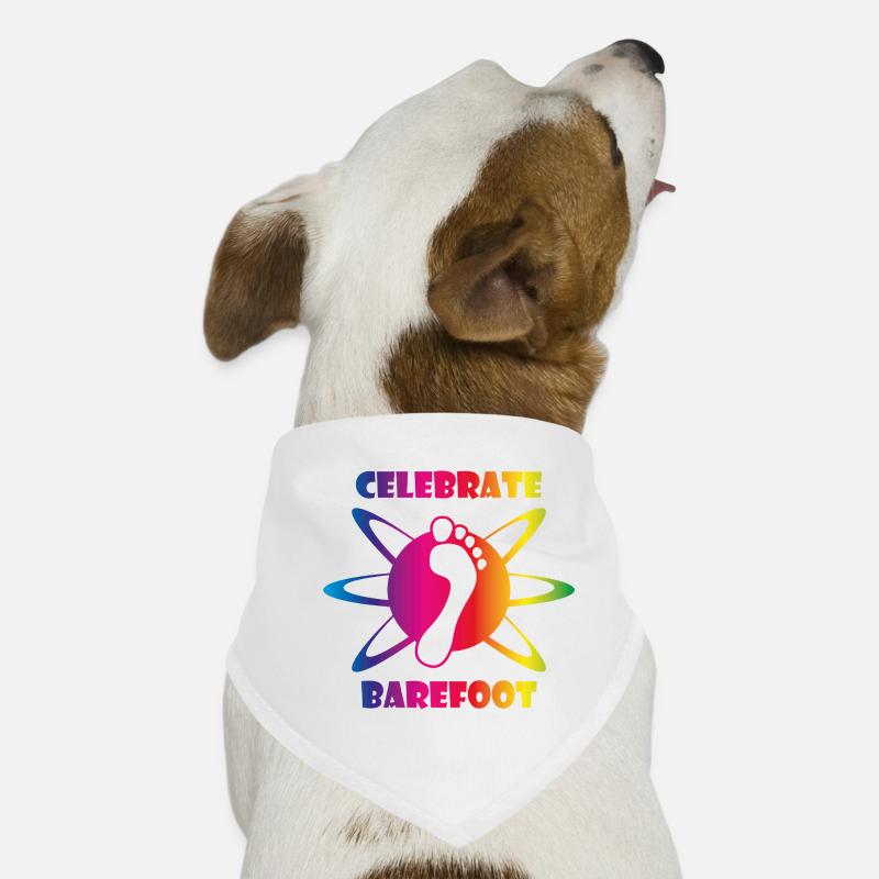 celebrate barefoot (iactive) Dog Bandana