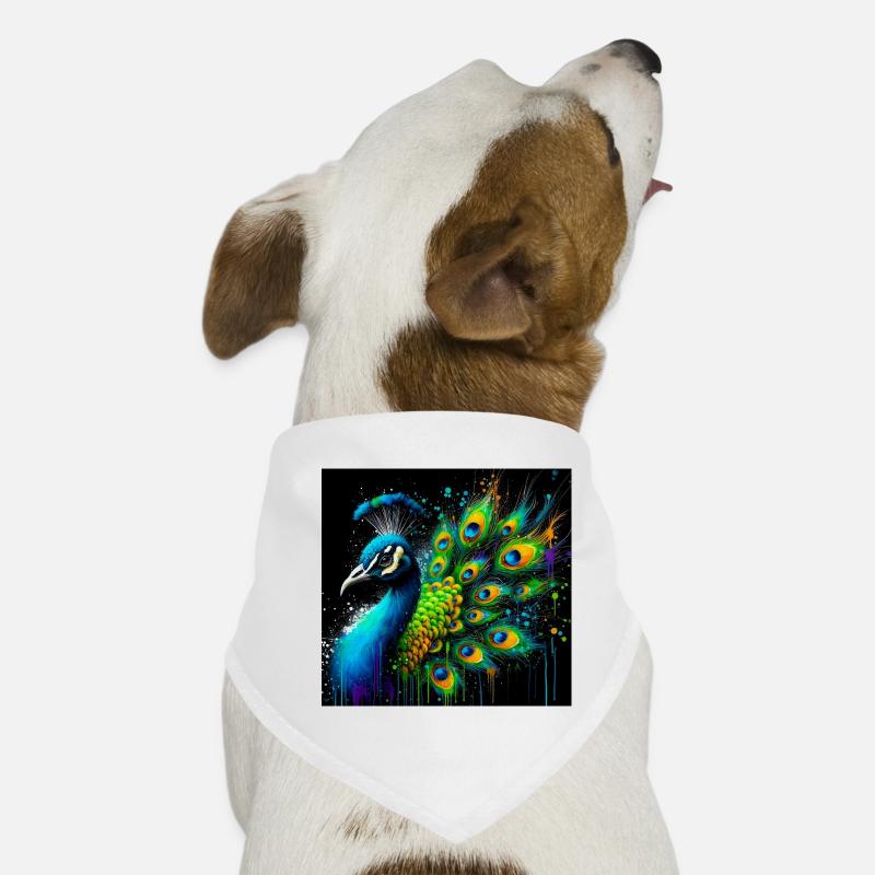 paon Bandana pour chien