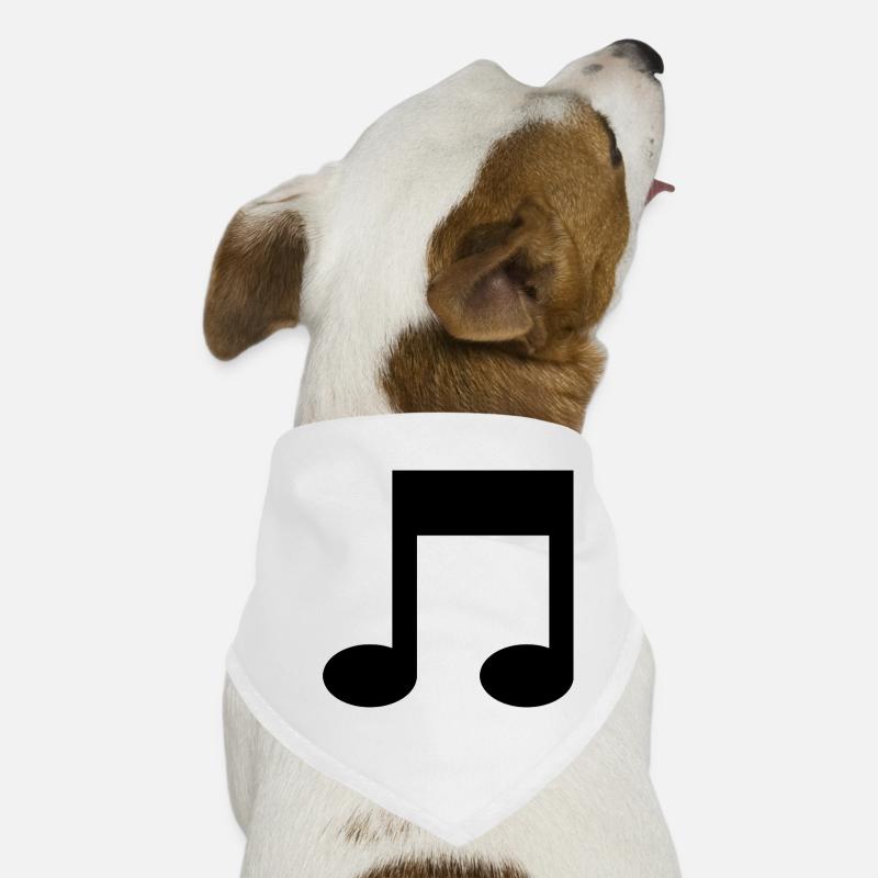 Musiknote Hunde-Bandana