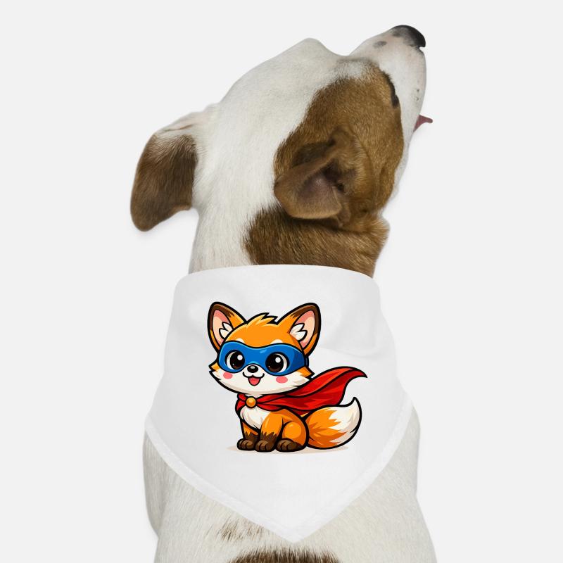 held Fuchs – Kleiner Superfuchs Hunde-Bandana
