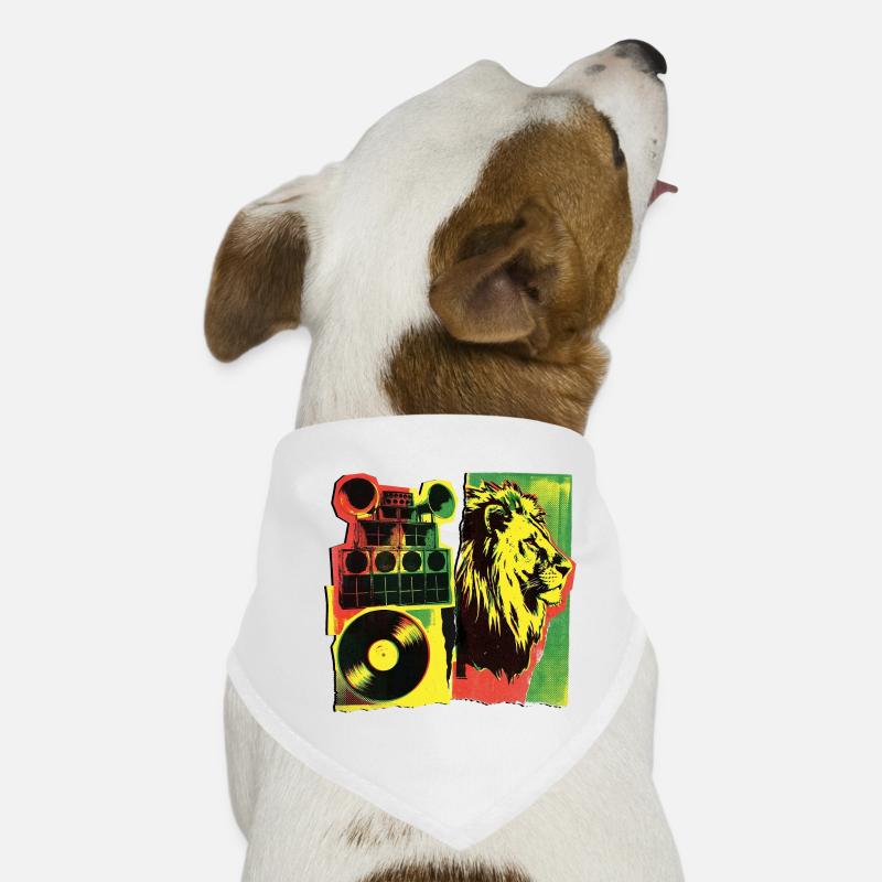 Système de son Roots Reggae Bandana pour chien