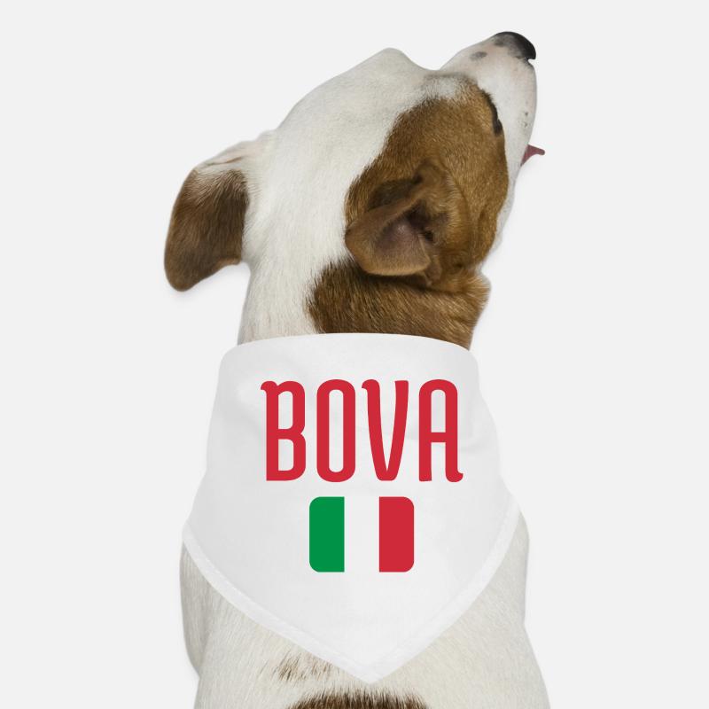 BOVA Italian Flag Dog Bandana