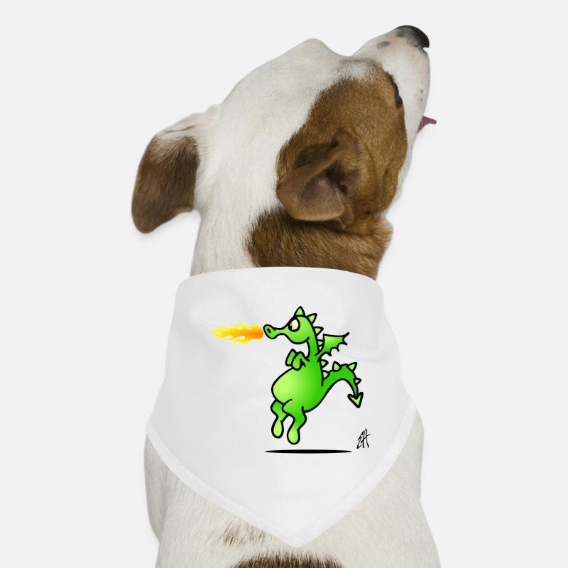 Drachen Hunde-Bandana