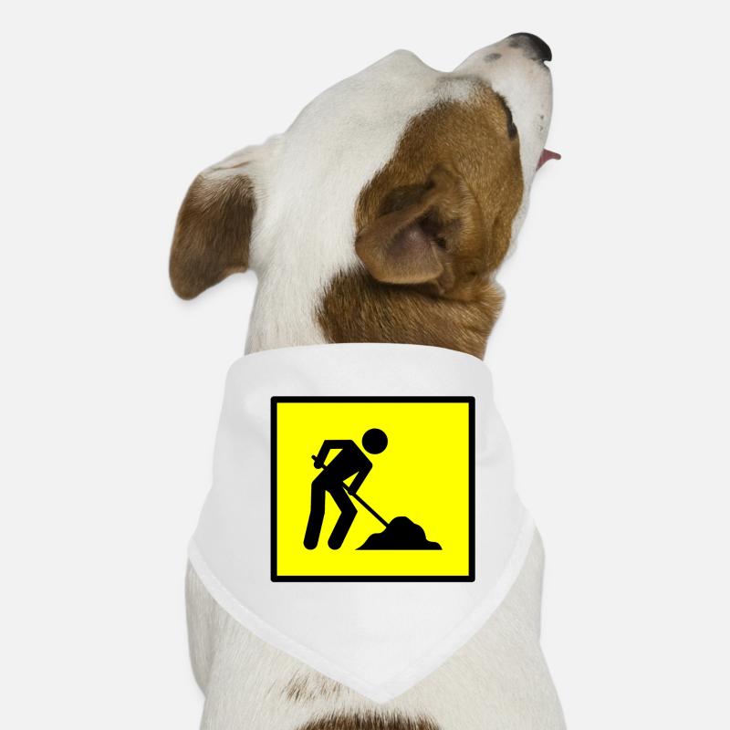 bauen handwerker mechaniker baustelle maurer176 Hunde-Bandana