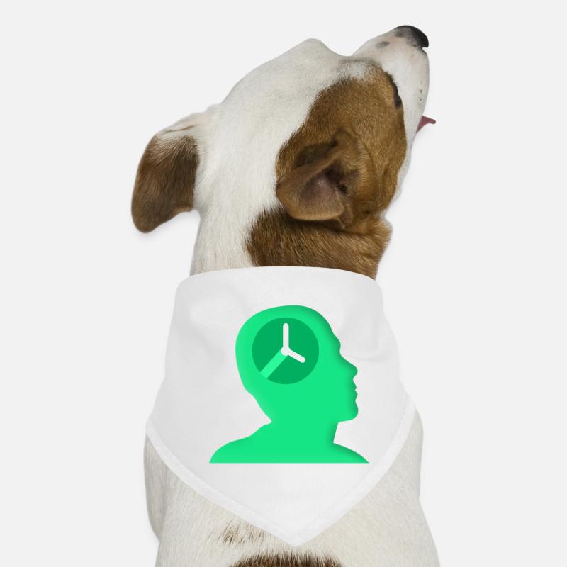 clock time clock time hourglass hourglass121 Dog Bandana