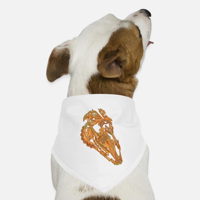 Crâne Dentelle Bandana pour chien