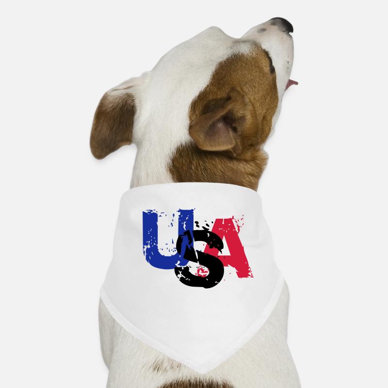 USA Bandana pour chien