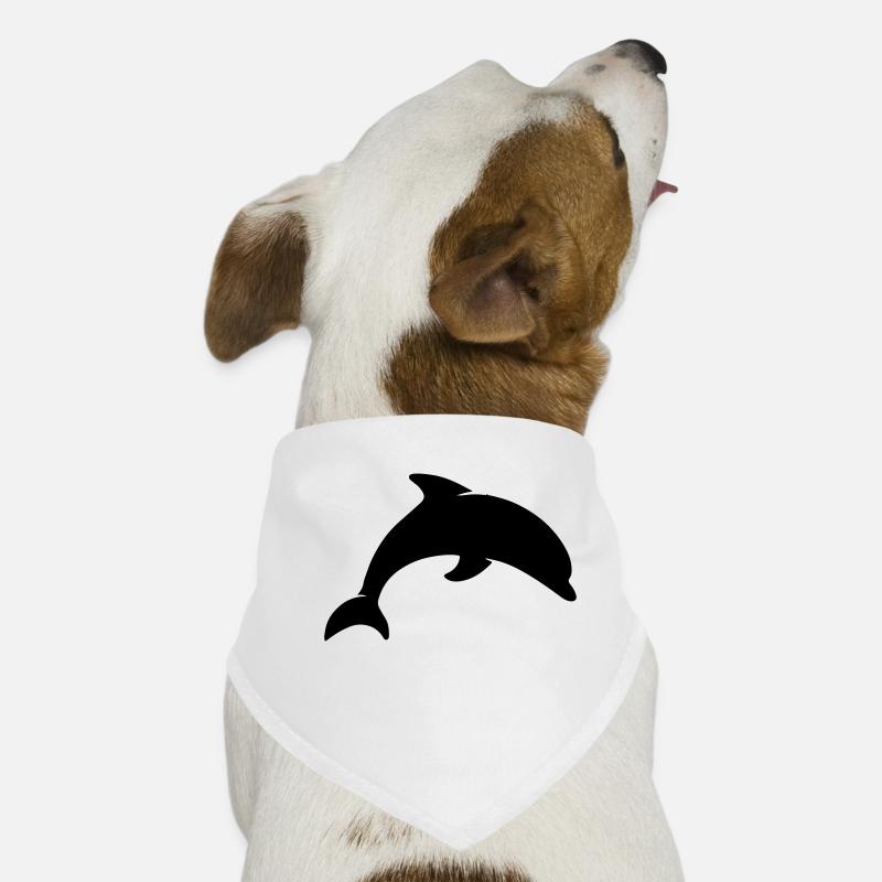 Delphin Hunde-Bandana