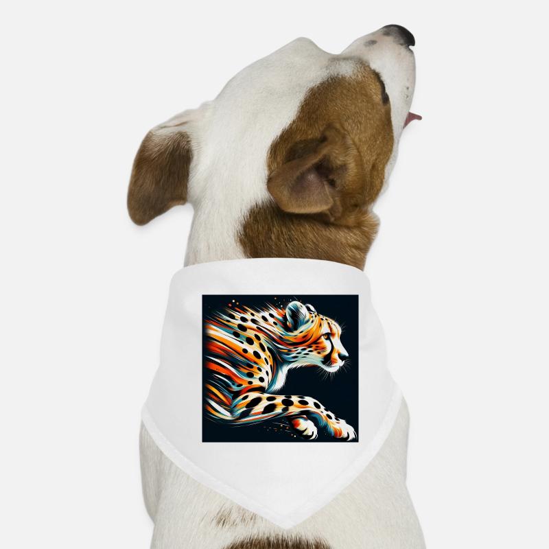 Cheetah Dog Bandana