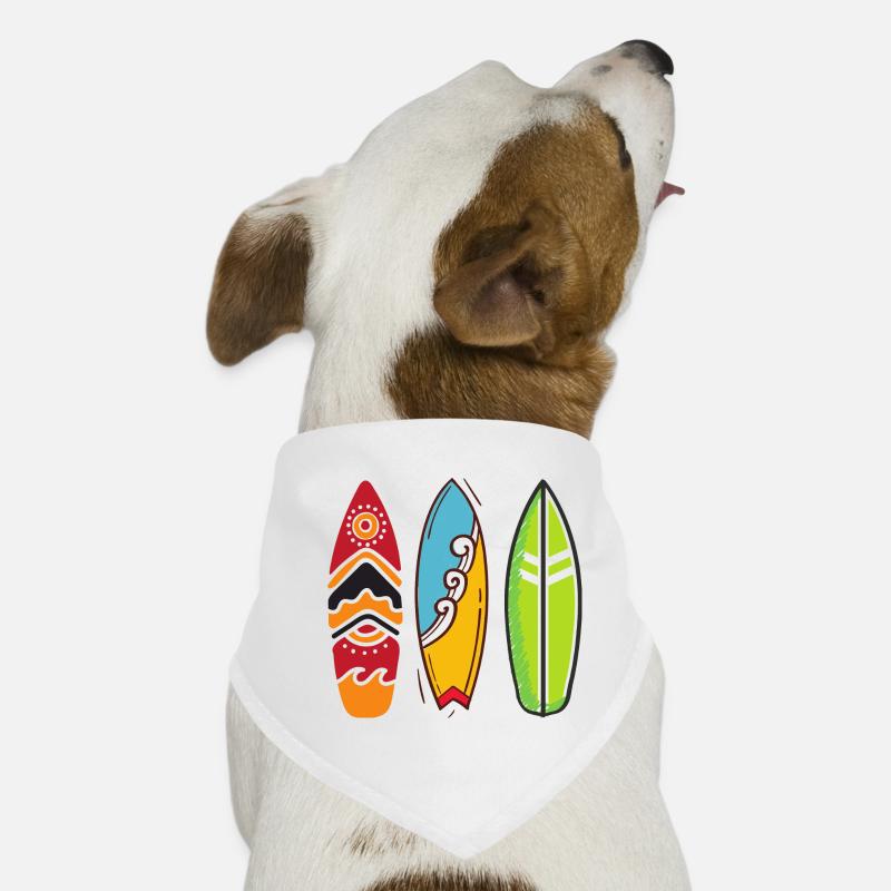Surfboards Dog Bandana