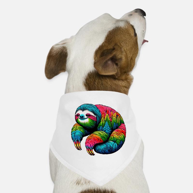 Sloth Dog Bandana