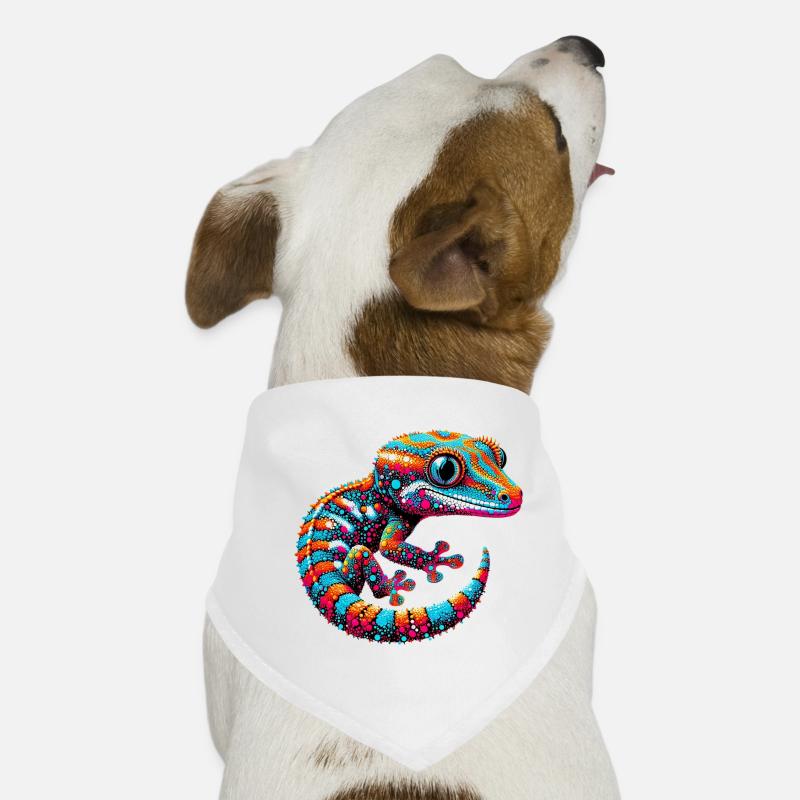Gecko Dog Bandana