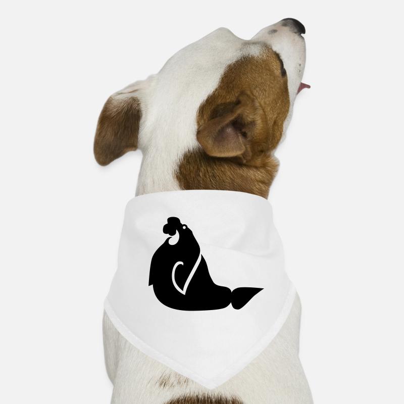 Morse 01 Bandana pour chien