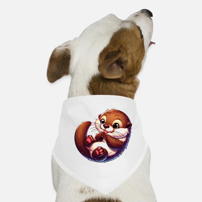 Loutre Bandana pour chien