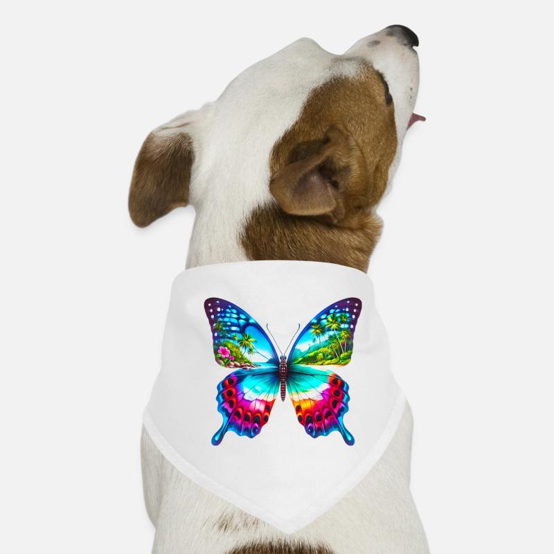 Papillon Bandana pour chien