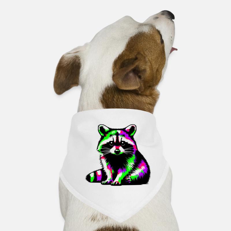 Waschbär Hunde-Bandana