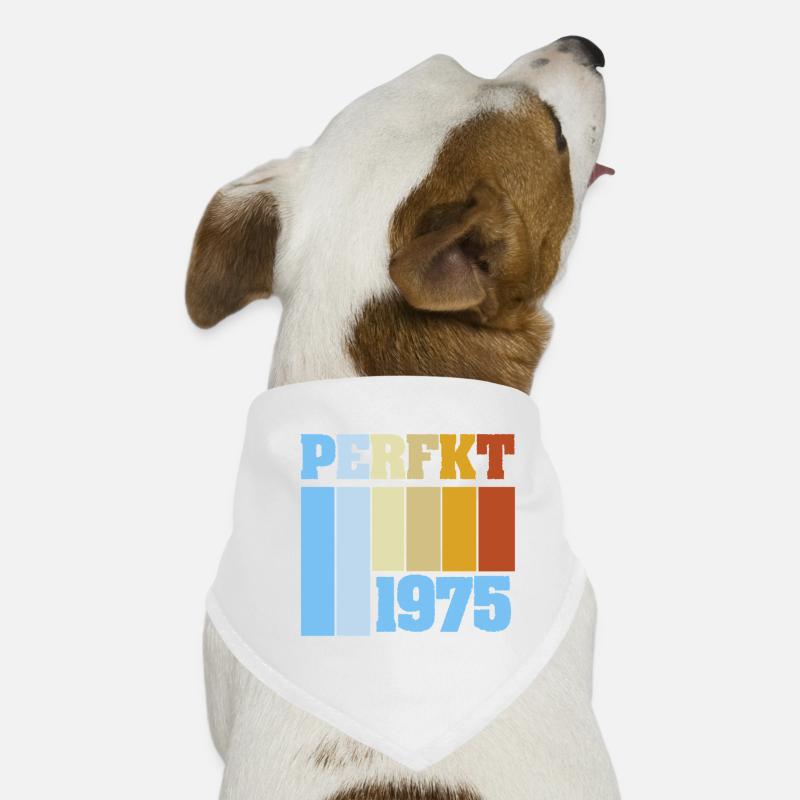 Parfait 1975 Bandana pour chien