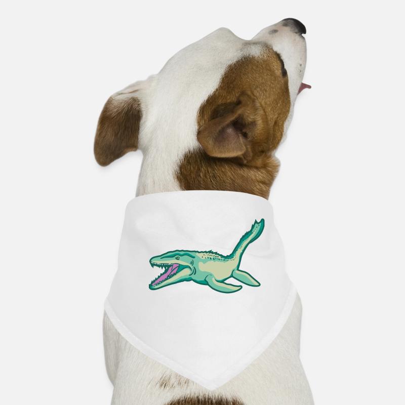 Plesiosaurus dinosaure Dino primitive idée de cadeau Bandana pour chien