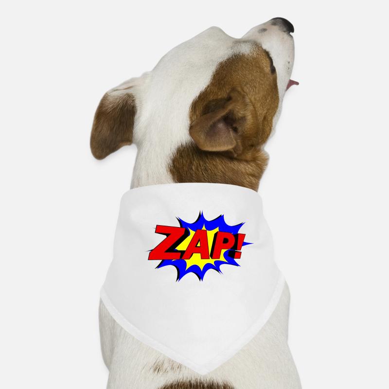 Slogan ZAP! Dog Bandana