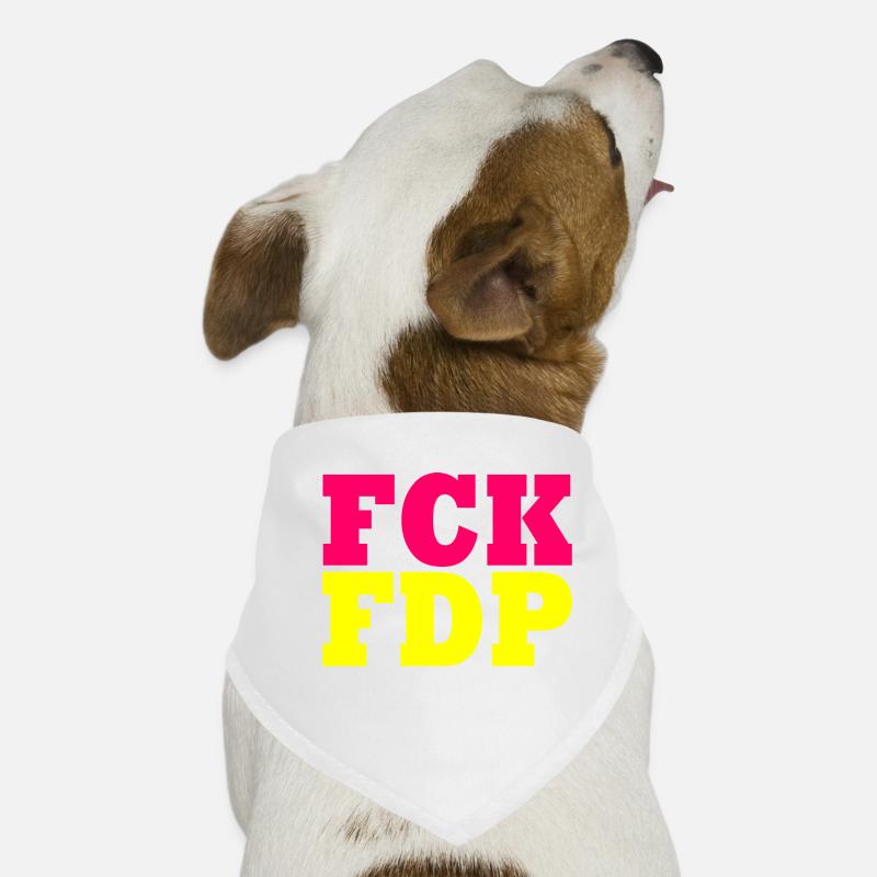 Fck fdp Hunde-Bandana