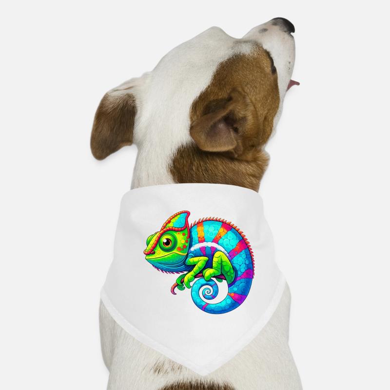 Chameleon Dog Bandana