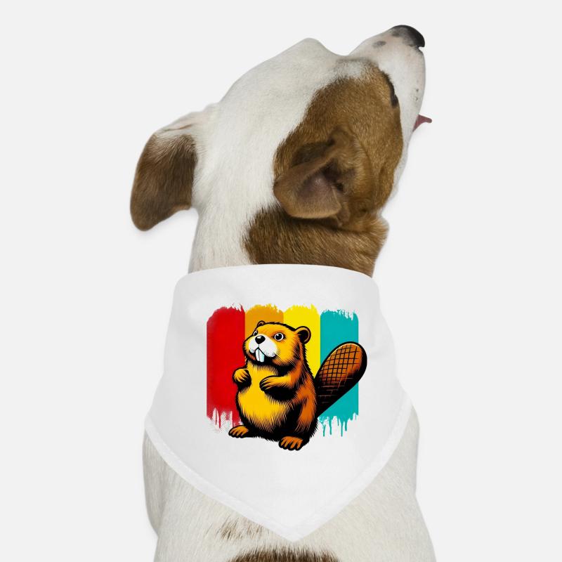 Castor Bandana pour chien