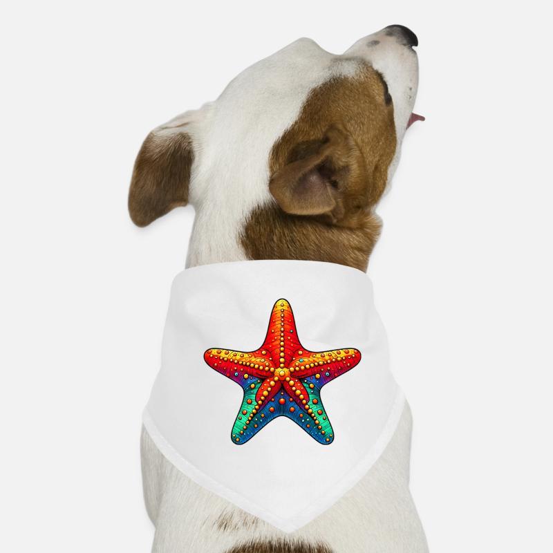 Seestern Hunde-Bandana