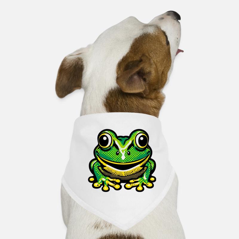 Frosch Hunde-Bandana