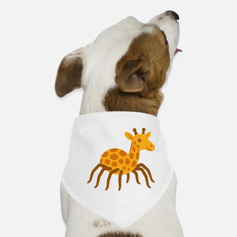 Cute Spider Giraffe Dog Bandana