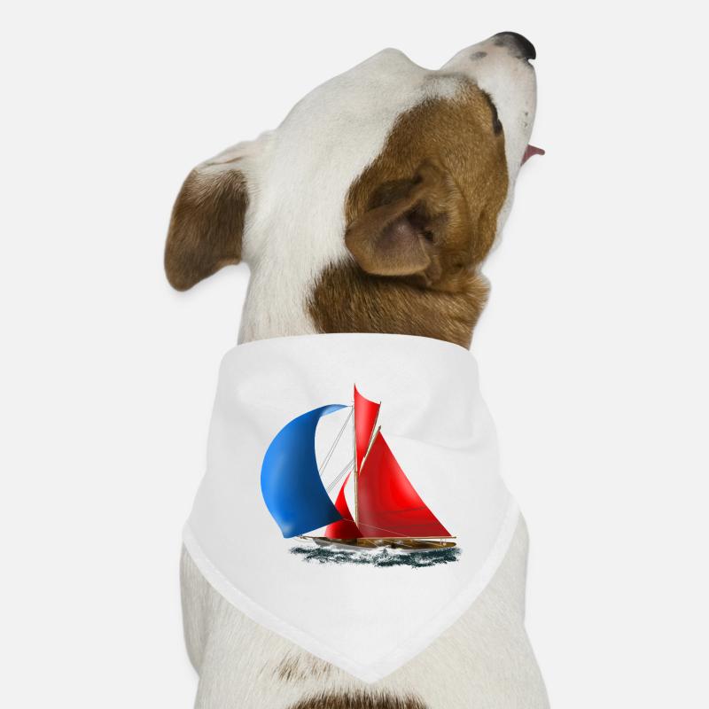 Voilier Bandana pour chien