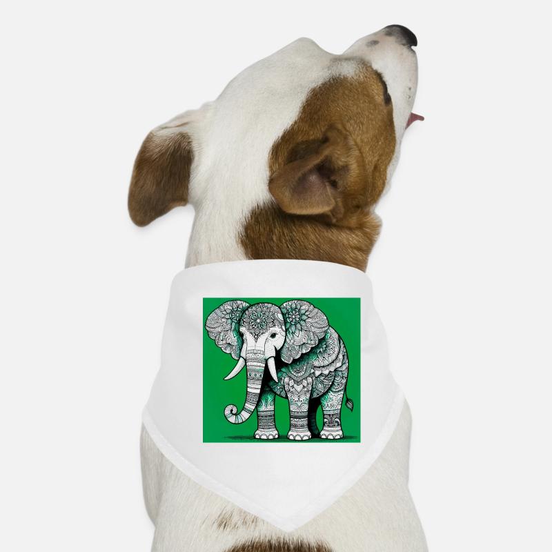 Elefant Hunde-Bandana