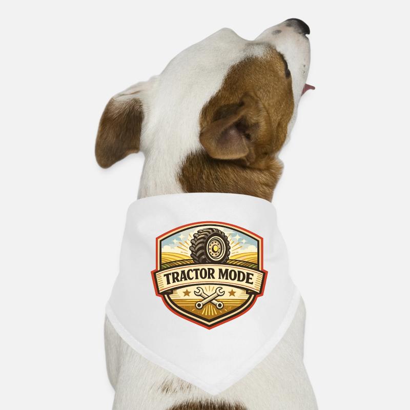 Traktor Modus Emblem Hunde-Bandana