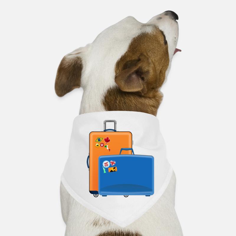 suitcase Dog Bandana