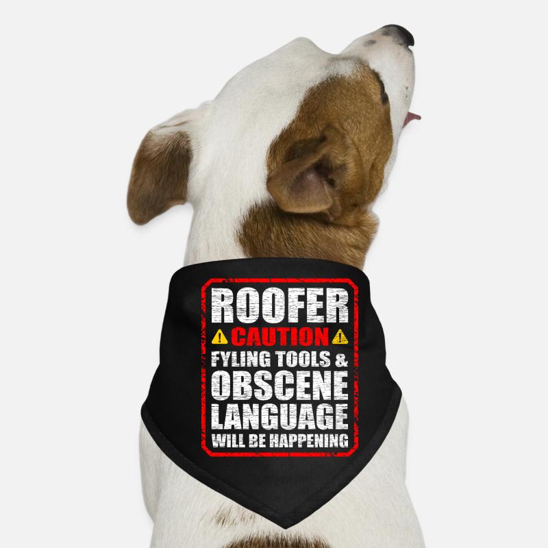roofer Dog Bandana