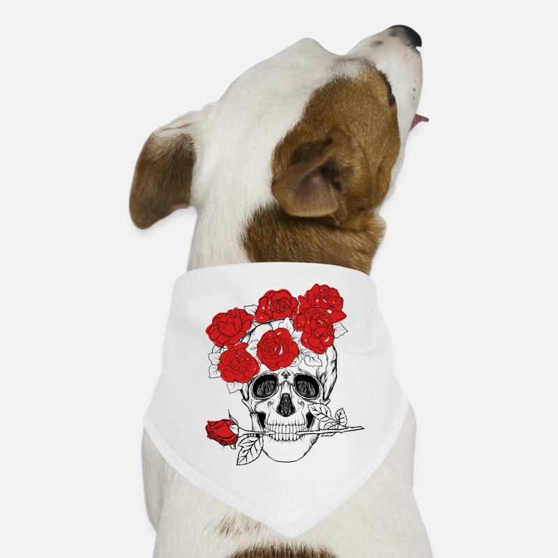 Schädel Hunde-Bandana