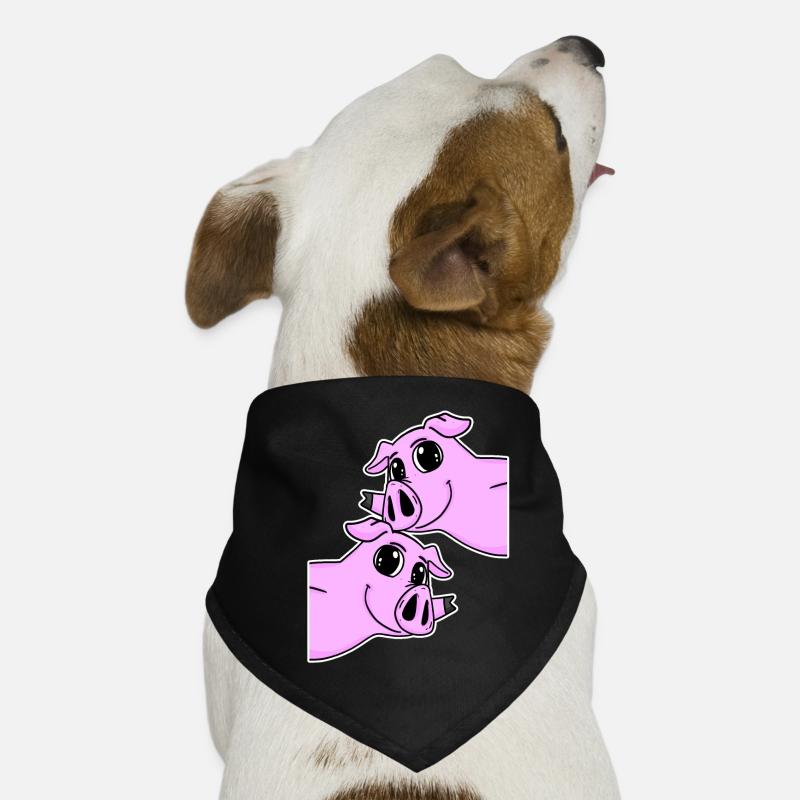 Cochons Cochons Bandana pour chien