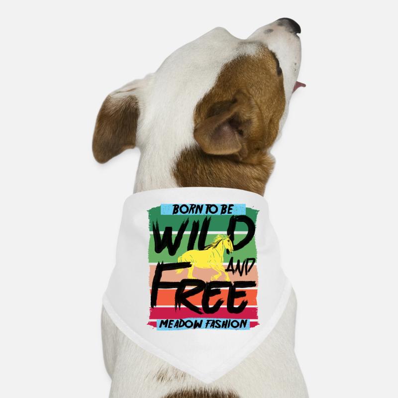 Geboren um Wild zu sein Dog Bandana
