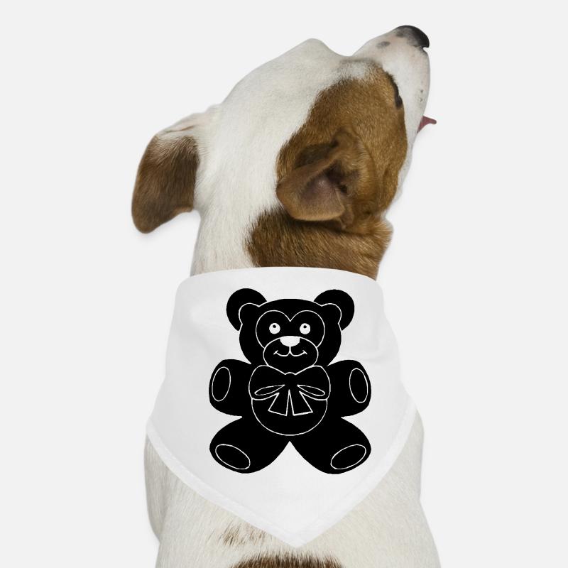 ours en peluche Bandana pour chien