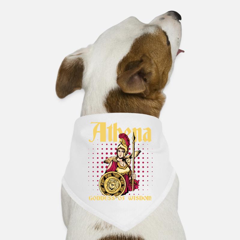Athéna déesse de la sagesse Design Bandana pour chien