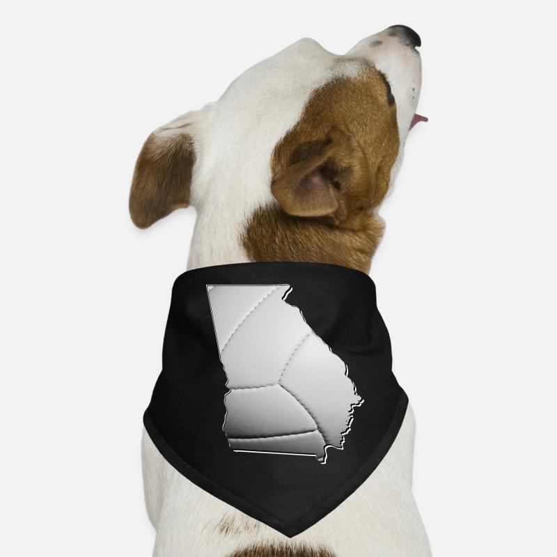 Georgia (USA) | real volleyball | Map Dog Bandana