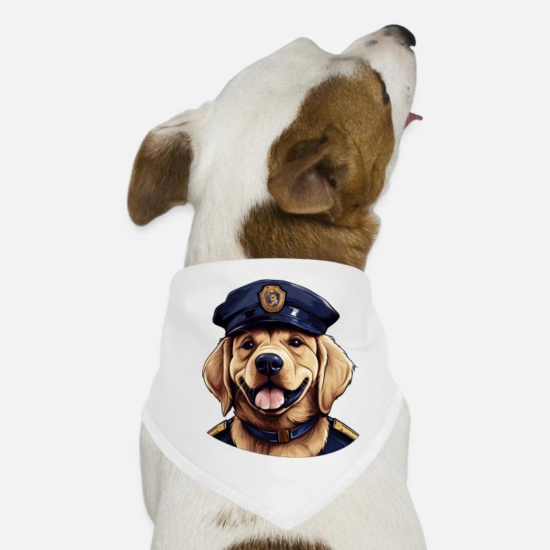Hunde Polizei Hunde-Bandana