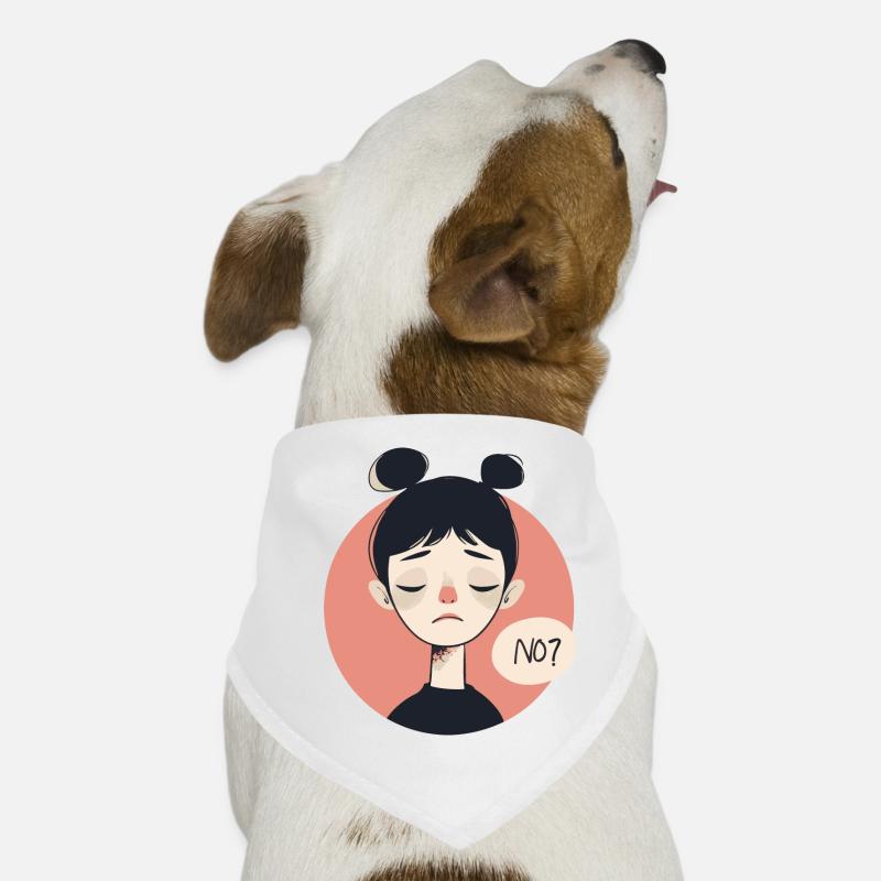Non? Non à quoi ? Bandana pour chien