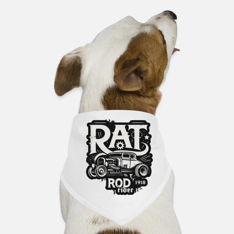 Ratsking Ratlook Shirt – Rustikaler Custom Style Hunde-Bandana