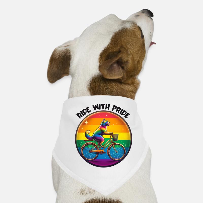 Ride with pride Dog Bandana