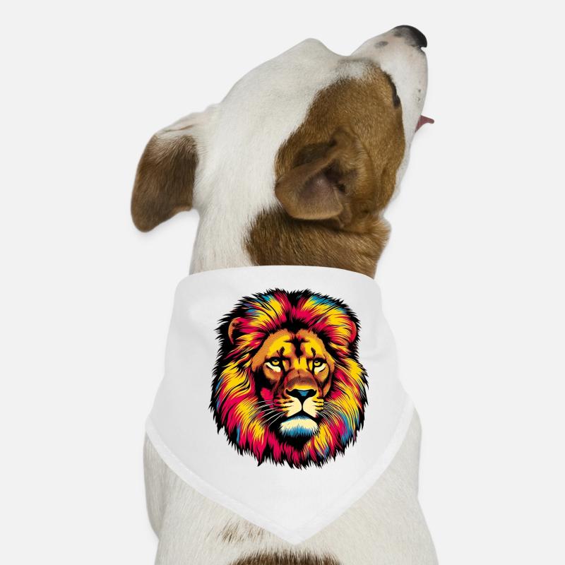 Lion Bandana pour chien
