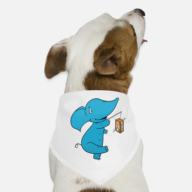 Elephant Lantern Dog Bandana